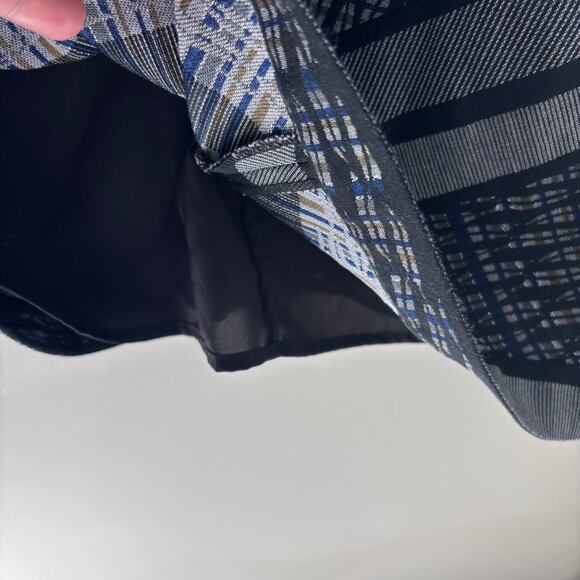 Diane Von Furstenberg Amanda Dress Jacquard Geometric Sheath Mini Size 6 - Picture 7 of 10